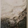 planète1  acrylique et plâtre collé sur toile 50 x 70
